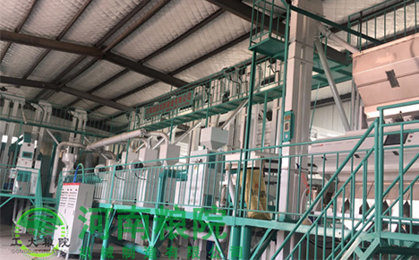 山西80噸小米加工設(shè)備